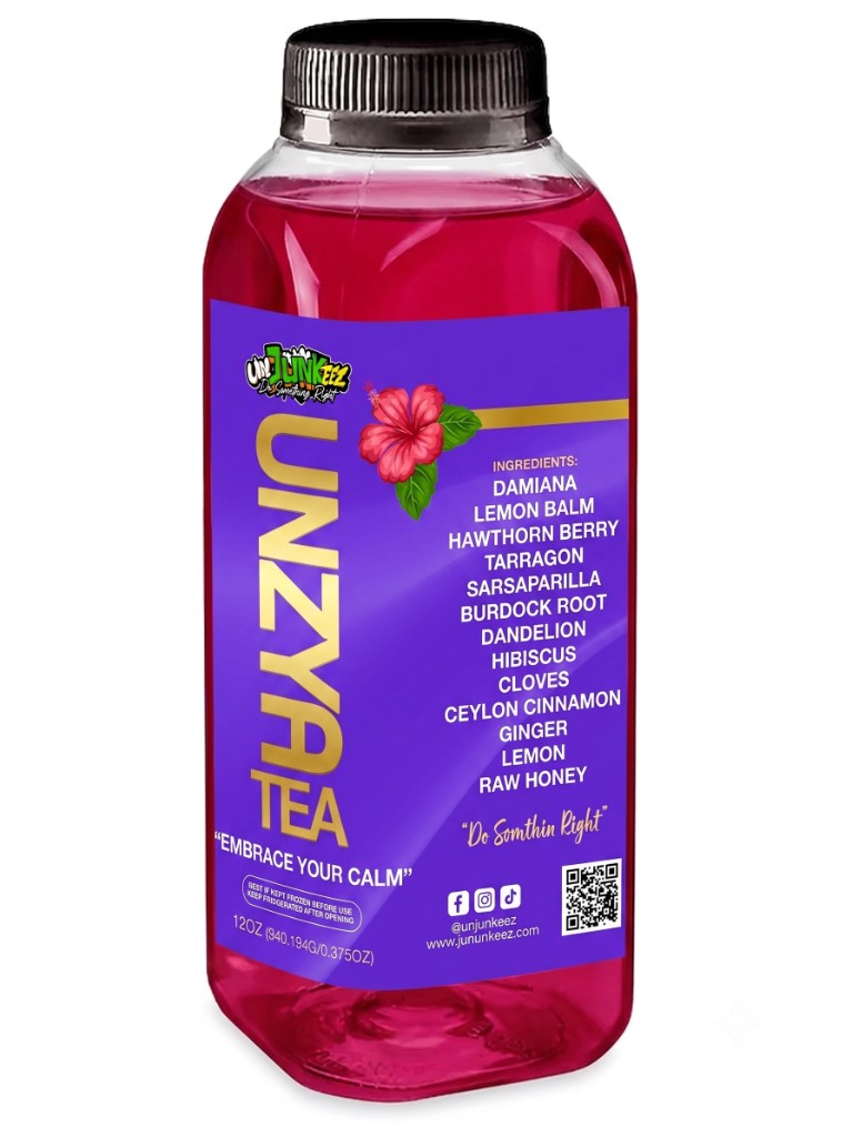 Unzya Tea 12 oz bottle